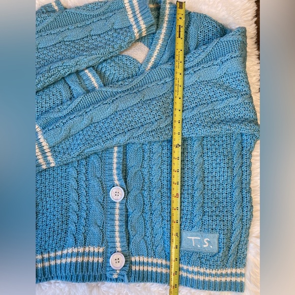 Taylor Swift 1989 Women’s Light Blue Cardigan Size XS / SM - Picture 6 of 11